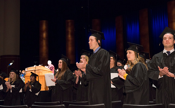 BYU-Idaho December 2013 graduation.