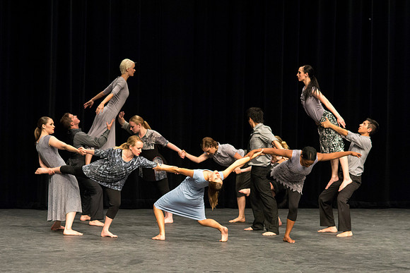 Dance performance in Green River Wyoming.