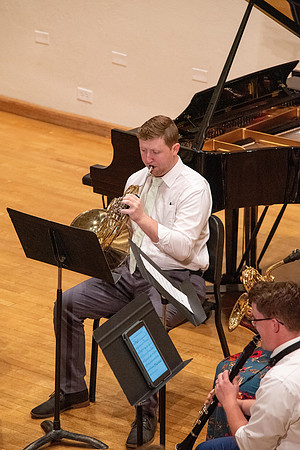 Students of Sue Neimoyer and R. Michael Wahlquist performed at the Snow Recital Hall.