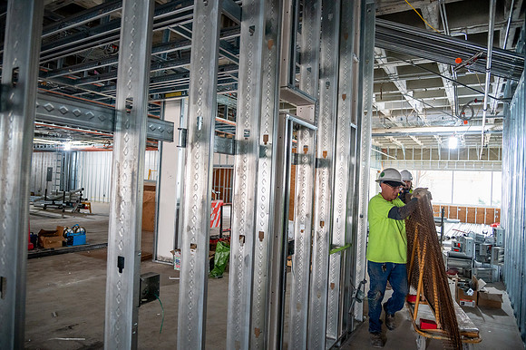 Mckay Library Construction - Apr 2025
