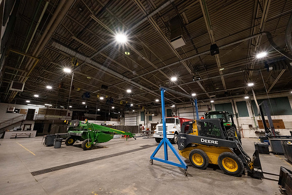 Interior of the Agricultural Engineering Building (AGM)