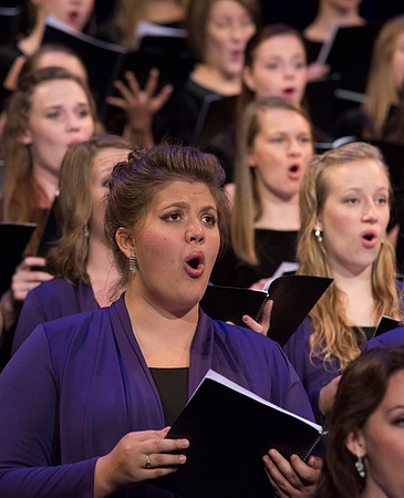 A BYU-Idaho Sacred Music Production performed in the BYU-Idaho Center, conducted by Dallin Hansen and written by Daniel Gawthrop.