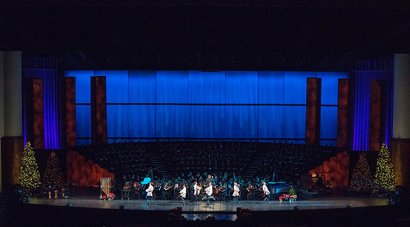 BYU-Idaho Choirs and Orchestra perform at A BYU-Idaho Christmas Concert featuring The King Singers.