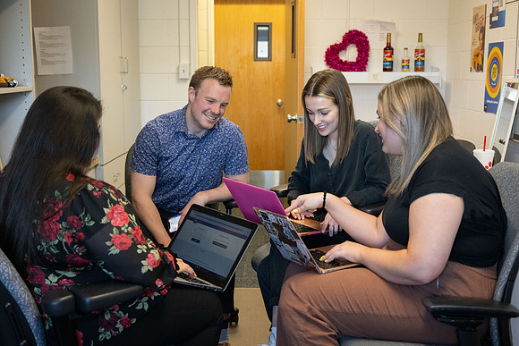 University Relations, Public Affairs Communications team, lead by Perry Rockwood.