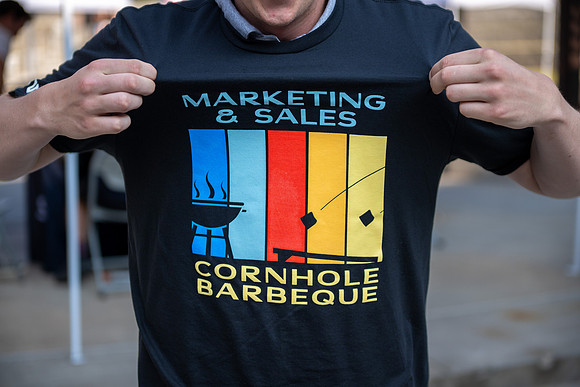 Marketing Department annual Corn Hole BBQ - June 2025