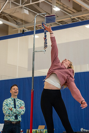 Prospective students learn about the academic departments at BYU-Idaho during Campus Day.
