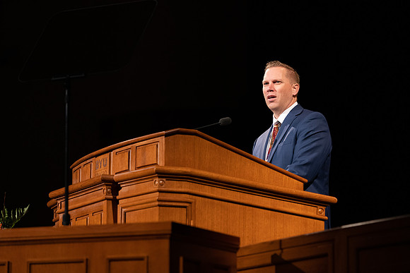 Devotional speaker Steven Christenson, "Conquering Contention: A Matter of the Heart" - Nov 2020