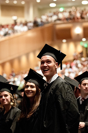 Commencement during graduation spring 2012