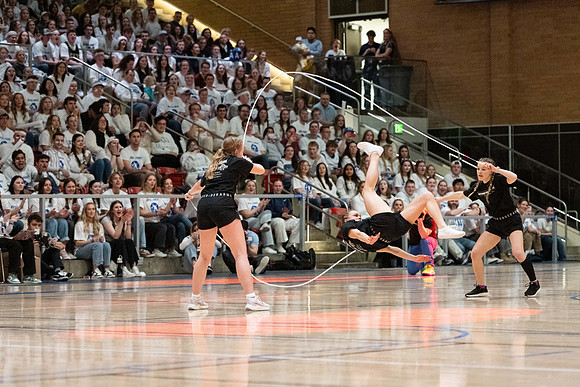 BYUI vs BYU Basketball Game - Feb 2025