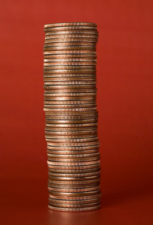 Stack of Quarters