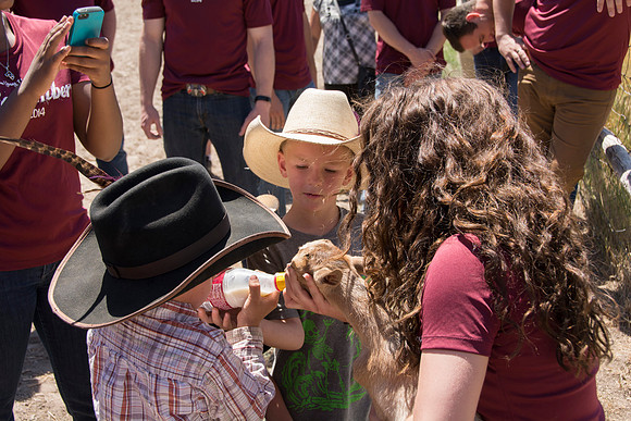 Dance Alliance tour through Wyoming Colorado and South Dakota. An enjoyable day at the "Homeplace" the ranch of the Pope family in Cokeville, Wyoming.