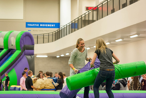 I-Night, held on campus at Brigham Young University-Idaho, allows students to enjoy various activities before classes begin for the semester.