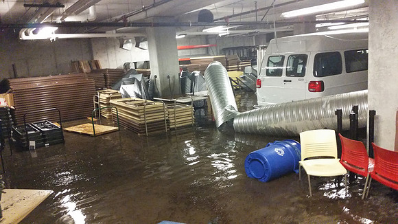 July 15, 2014 Over an inch of rain in less than an hour created a flash flood through Rexburg streets, through a few BYU-Idaho buildings and also flooded several students basement apartments. The even