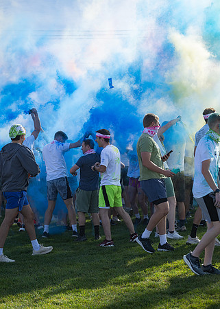 BYUI Color Run During Spirit Week