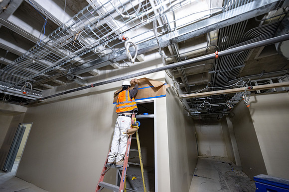 David O. McKay Library Construction - June 2025