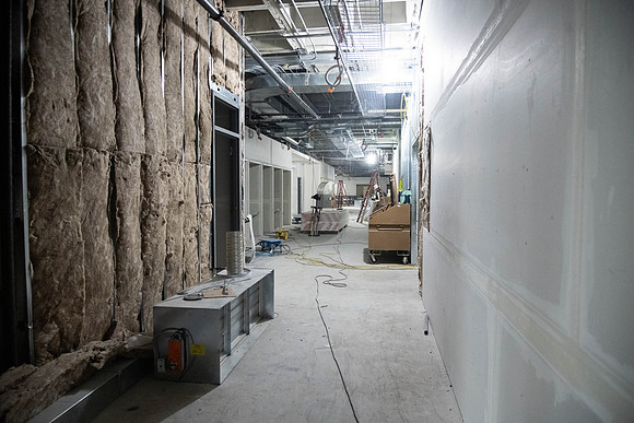 McKay Library Remodel Progress - April 2025