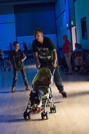 Roller Skating.