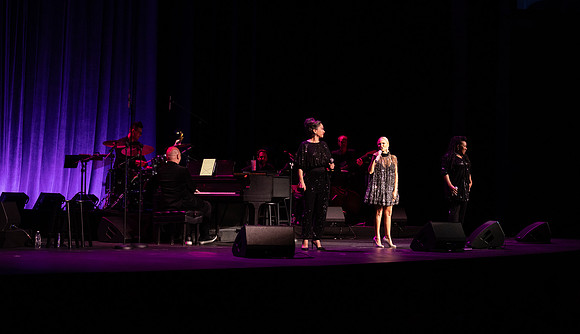 Kristin Chenoweth preforms Center Stage at the BYUI auditorium.