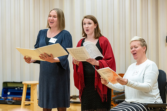 Eliza R. Snow Society, Evening of Honors, honoring Kevin Call for his years of service to the Arts.