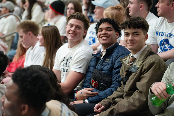 BYUI vs BYU Basketball Game - Feb 2025
