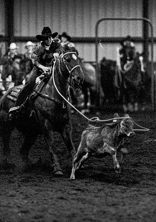 The main event was calf roping