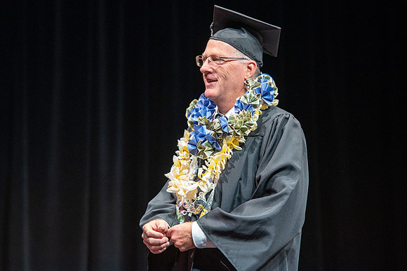 Graduates during Interdisciplinary Studies convocation.
