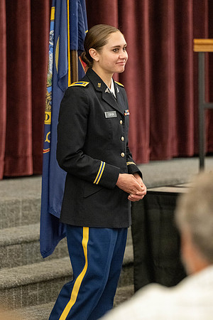 BYU-Idaho's, Reserve Officers' Training Corps Commissioning ceremonies.