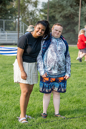 Special needs water activity at the Upper Fields