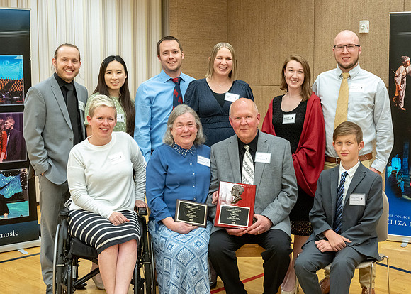 Eliza R. Snow Society, Evening of Honors, honoring Kevin Call for his years of service to the Arts.