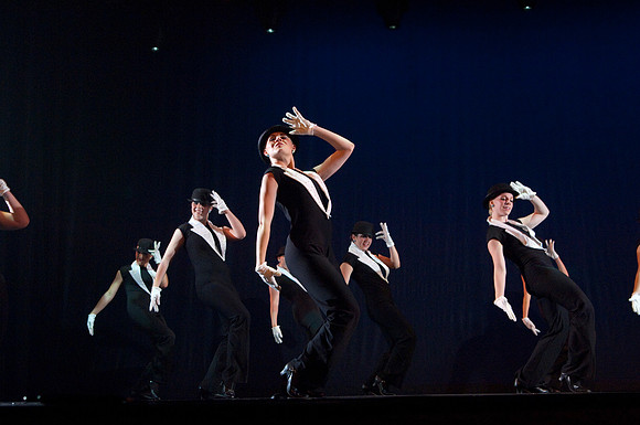 Students perform in dress rehearsal of Extravadance dance performance- Jul 2010