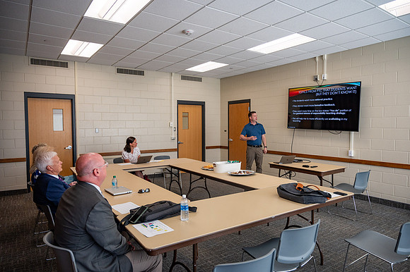 Progressing Teacher Showcase in the MC