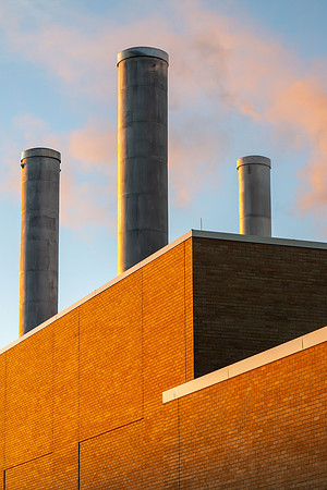 Heat Plant Sunset -Jan 2025