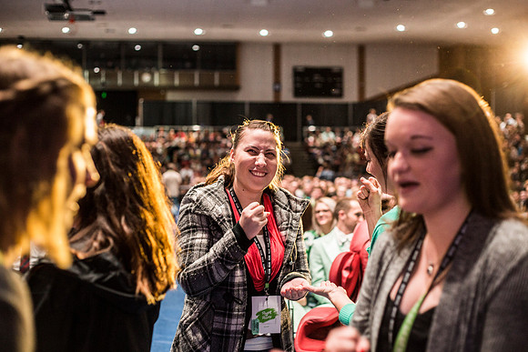 BYU-Idaho students gather together to learn how to discover their passion, tell their story and network effectively.