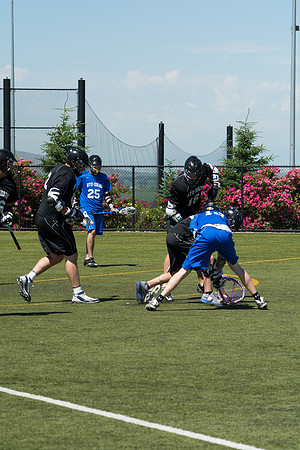Brigham Young University-Idaho's men's lacrosse plays in the upper fields on campus.