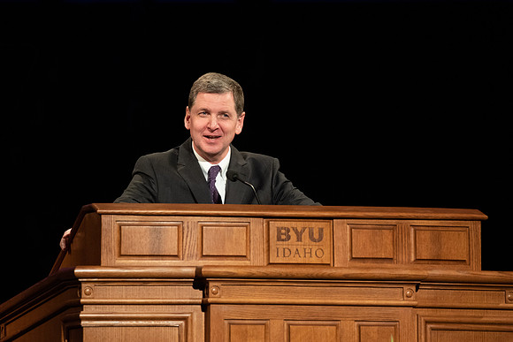 BYU-Idaho Devotional. Guest speaker Elder James R. Rasband. Winter Semester