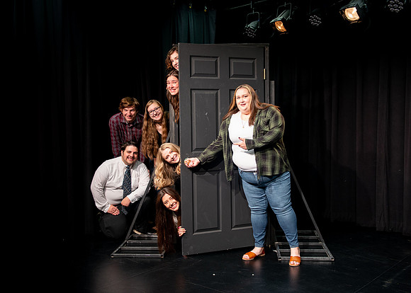 Students from the theater deparment graduation in the Spring Semester.