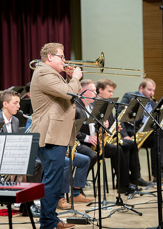 Performance of The Jazz Lab Band held at the Snow 181, directed by Dave Faires.