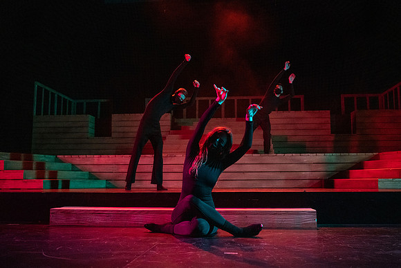 BYU-Idaho theatre department dress rehearsal of Shakespeare's Henry V.