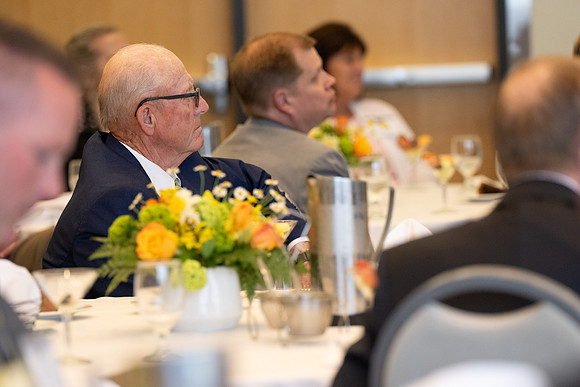 President Meredith, Philanthropies gathering for Signature Scholarships.