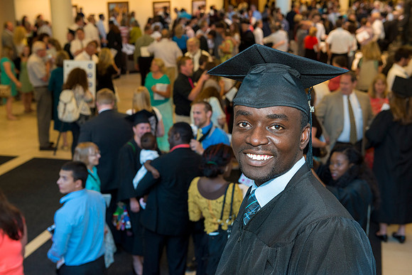 BYU-Idaho graduation July 2014.