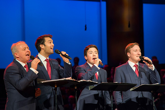 BYU-Idaho Choirs and Orchestra perform at A BYU-Idaho Christmas Concert featuring The King Singers.