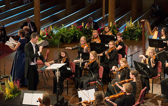 The BYU-Idaho Music department presents "How Beautiful Upon the Mountains", sacred music composed by Daniel Gawthrop, performed in SLC.