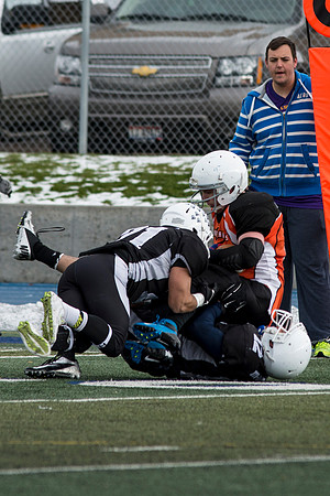 Competitive Football Championship game.