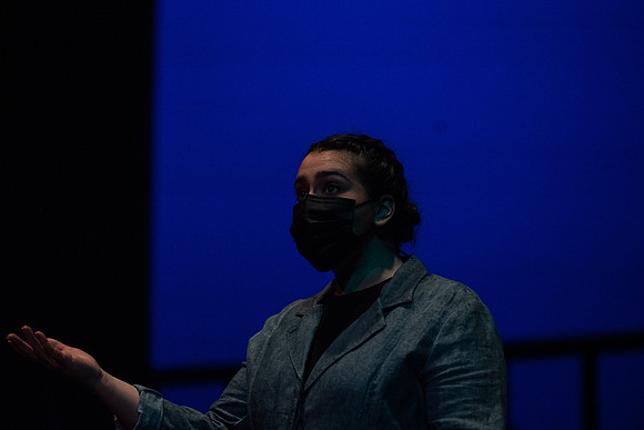 BYU-Idaho theatre department dress rehearsal of Shakespeare's Henry V.