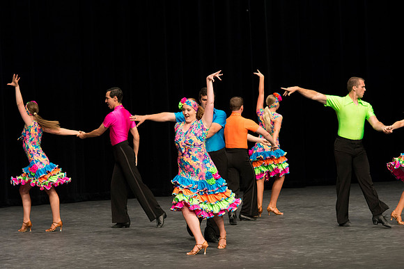 Dance performance in Green River Wyoming.