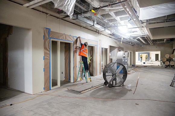 McKay Library Remodel Progress - April 2025