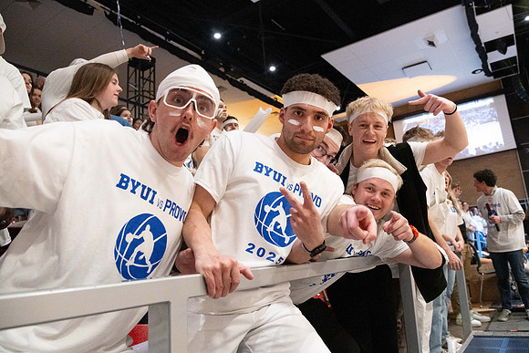 BYUI vs BYU Basketball Game - Feb 2025