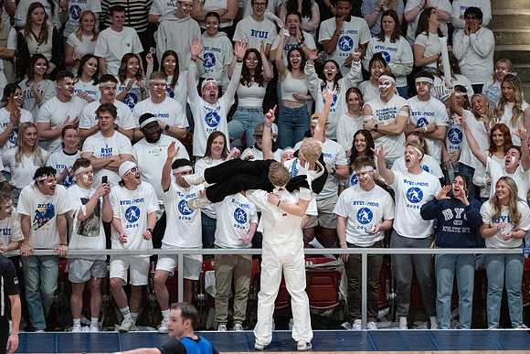 BYUI vs BYU Basketball Game - Feb 2025