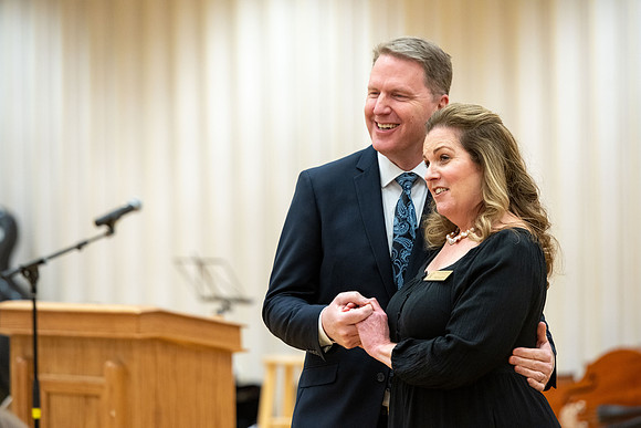 Eliza R. Snow Society, Evening of Honors, honoring Kevin Call for his years of service to the Arts.