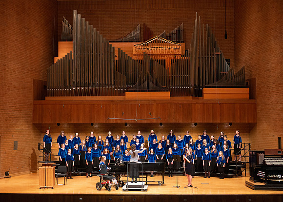 Hymn Festival held at the Barrus Concert Hall in the Snow Performing Arts Center.